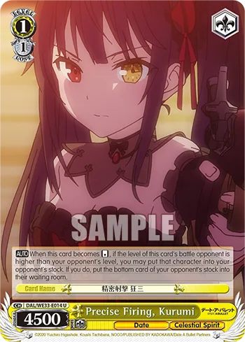 Precise Firing, Kurumi