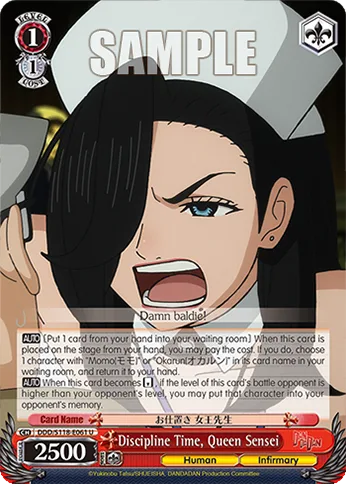 Discipline Time, Queen Sensei