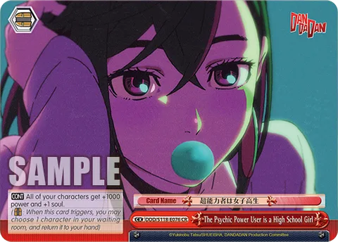 The Psychic Power User is a High School Girl
