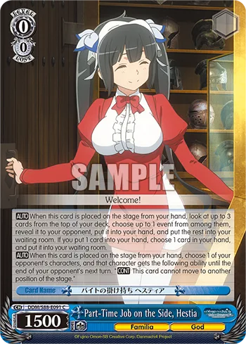 Part-Time Job on the Side, Hestia