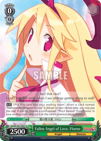Fallen Angel of Love, Flonne