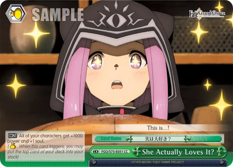She Actually Loves It?