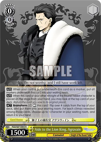 Aide to the Lion King, Agravain