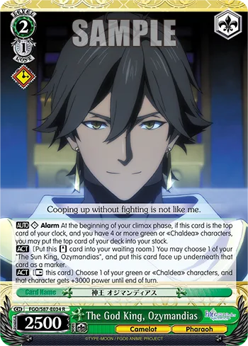 The God King, Ozymandias