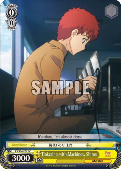 Tinkering with Machines, Shirou