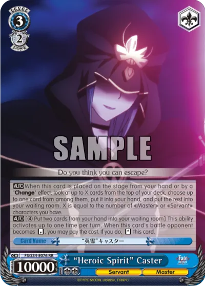 ""Heroic Spirit"" Caster