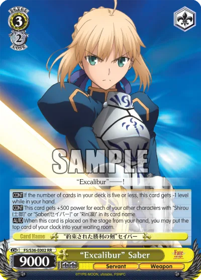 ""Excalibur"" Saber