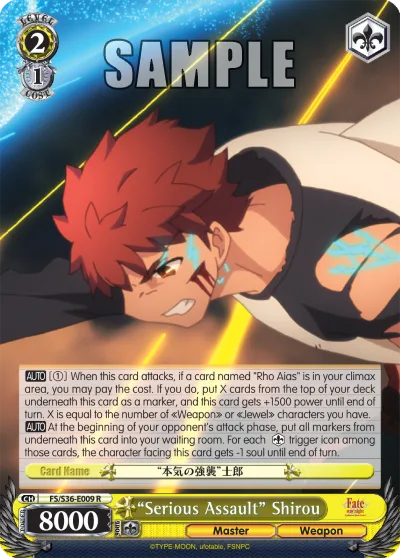 ""Serious Assault"" Shirou