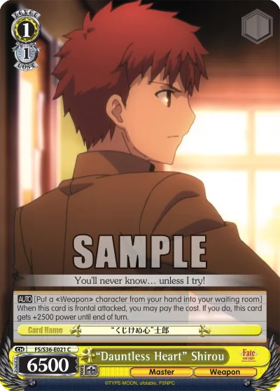 ""Dauntless Heart"" Shirou