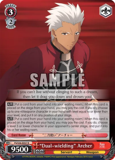 ""Dual-wielding"" Archer
