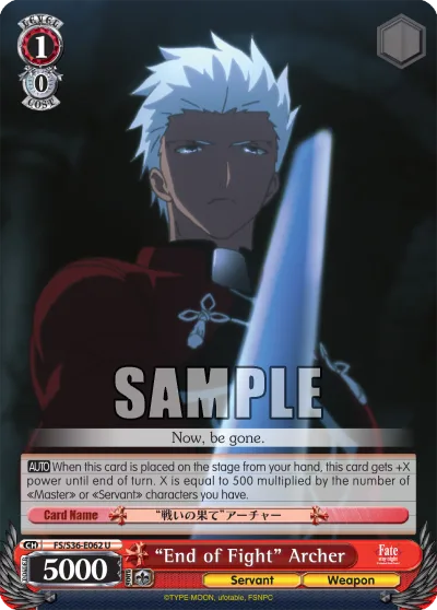 ""End of Fight"" Archer