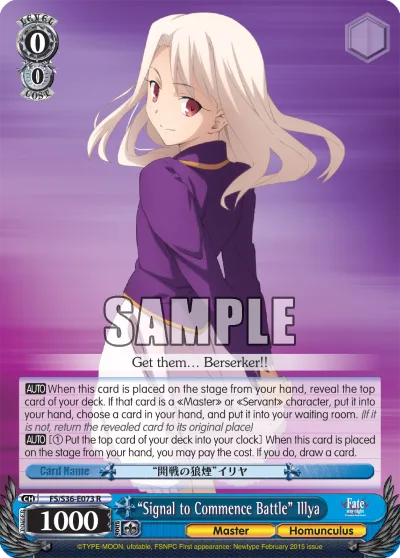 ""Signal to Commence Battle"" Illya