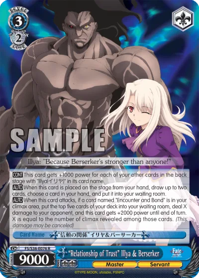 ""Relationship of Trust"" Illya & Berserker