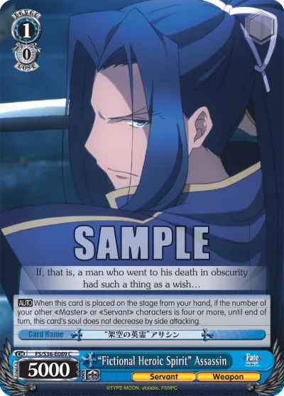 ""Fictional Heroic Spirit"" Assassin