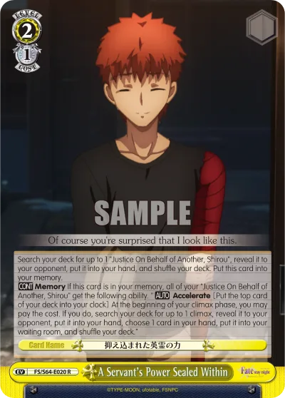 A Servant's Power Sealed Within