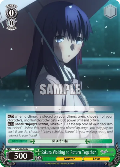 Sakura Waiting to Return Together