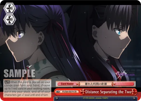 Distance Separating the Two