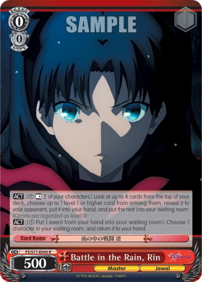 Battle in the Rain, Rin