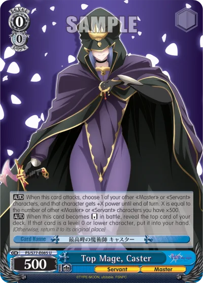 Top Mage, Caster