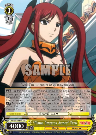 ""Flame Empress Armor"" Erza