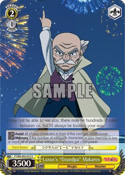 Laxus's ""Grandpa"" Makarov