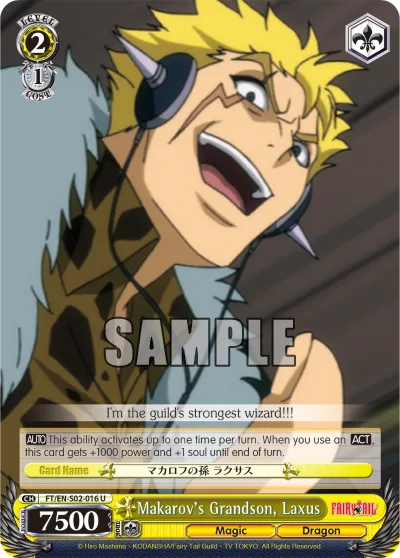 Makarov's Grandson, Laxus