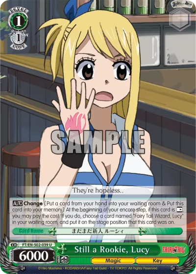 Still a Rookie, Lucy