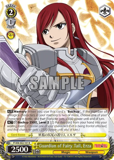 Guardian of Fairy Tail, Erza
