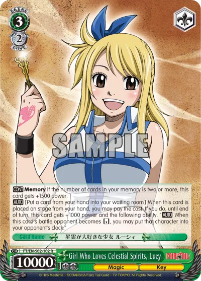 Girl Who Loves Celestial Spirits, Lucy