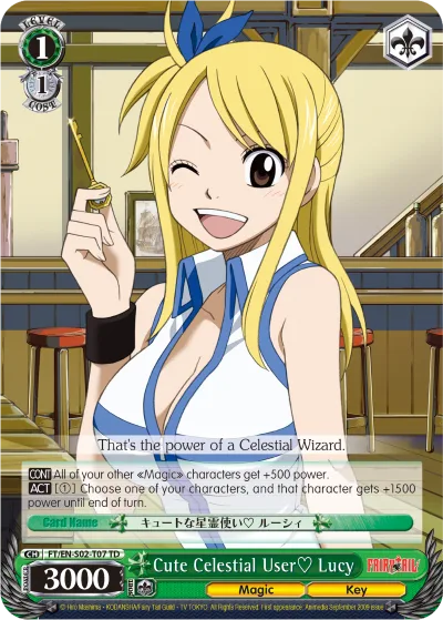 Cute Celestial User? Lucy
