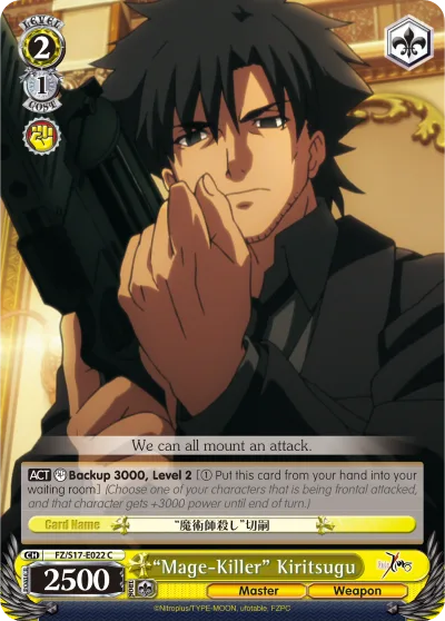 ""Mage-Killer"" Kiritsugu