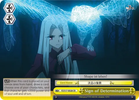 Sign of Determination