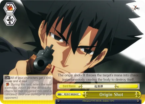 Origin Shot