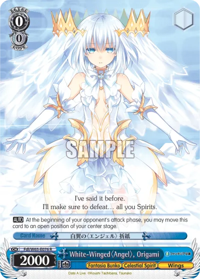 White-winged〈Angel〉, Origami