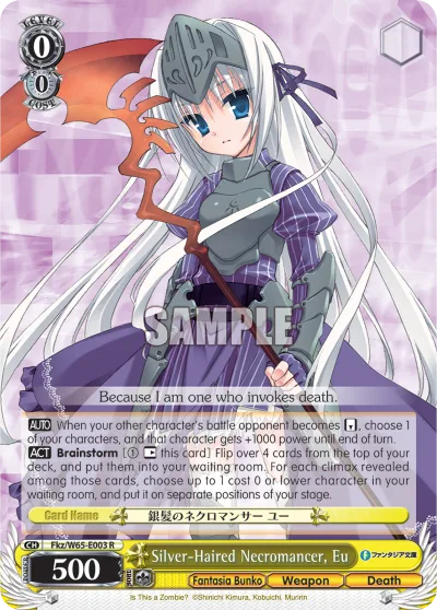 Silver-Haired Necromancer, Eu