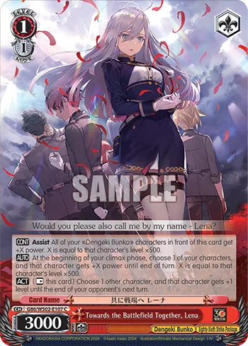 Towards the Battlefield Together, Lena