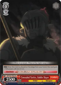 Concealed Tactics, Goblin Slayer