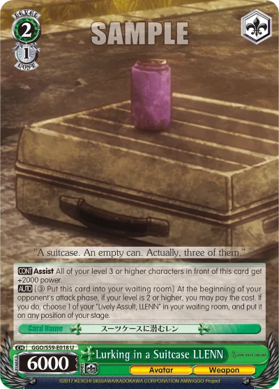 Lurking in a Suitcase LLENN