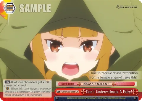 Don't Underestimate A Fairy!
