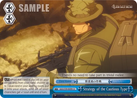 Strategy of the Cautious Type