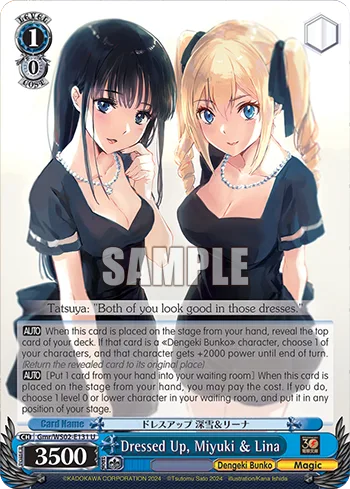 Dressed Up, Miyuki & Lina