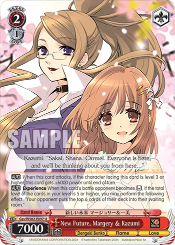 New Future, Margery & Kazumi