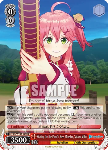 Fishing for the Pond's Boss Monster, Sakura Miko