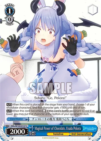 Magical Power of Chocolate, Usada Pekora