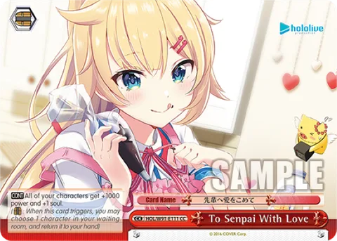 To Senpai With Love