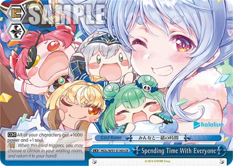 Spending Time With Everyone