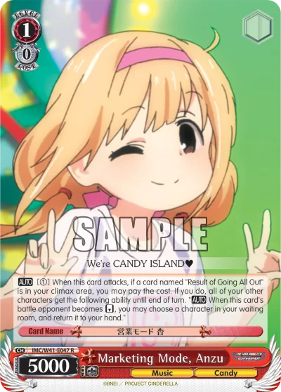 Marketing Mode, Anzu