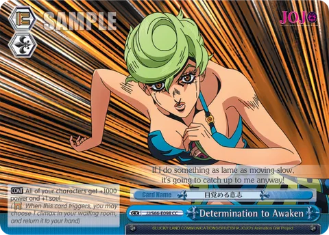 Determination to Awaken