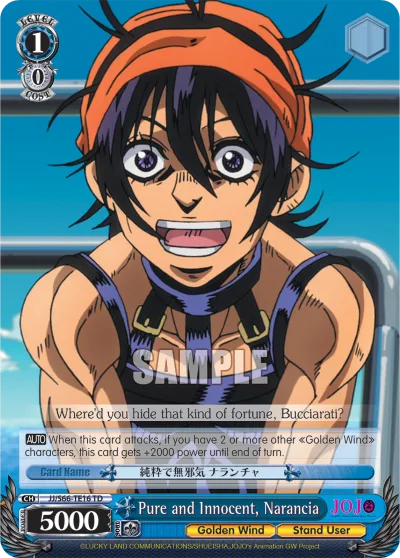 Pure and Innocent, Narancia