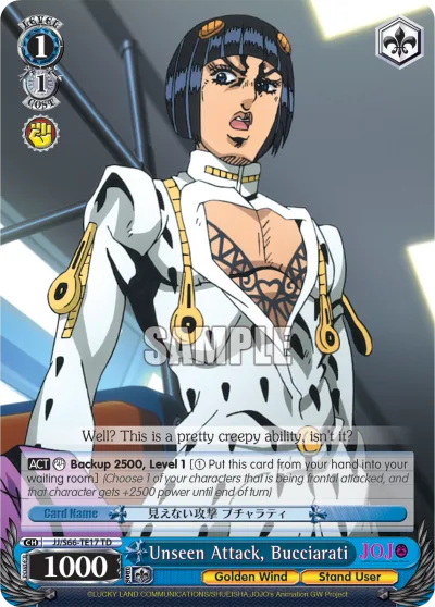 Unseen Attack, Bucciarati